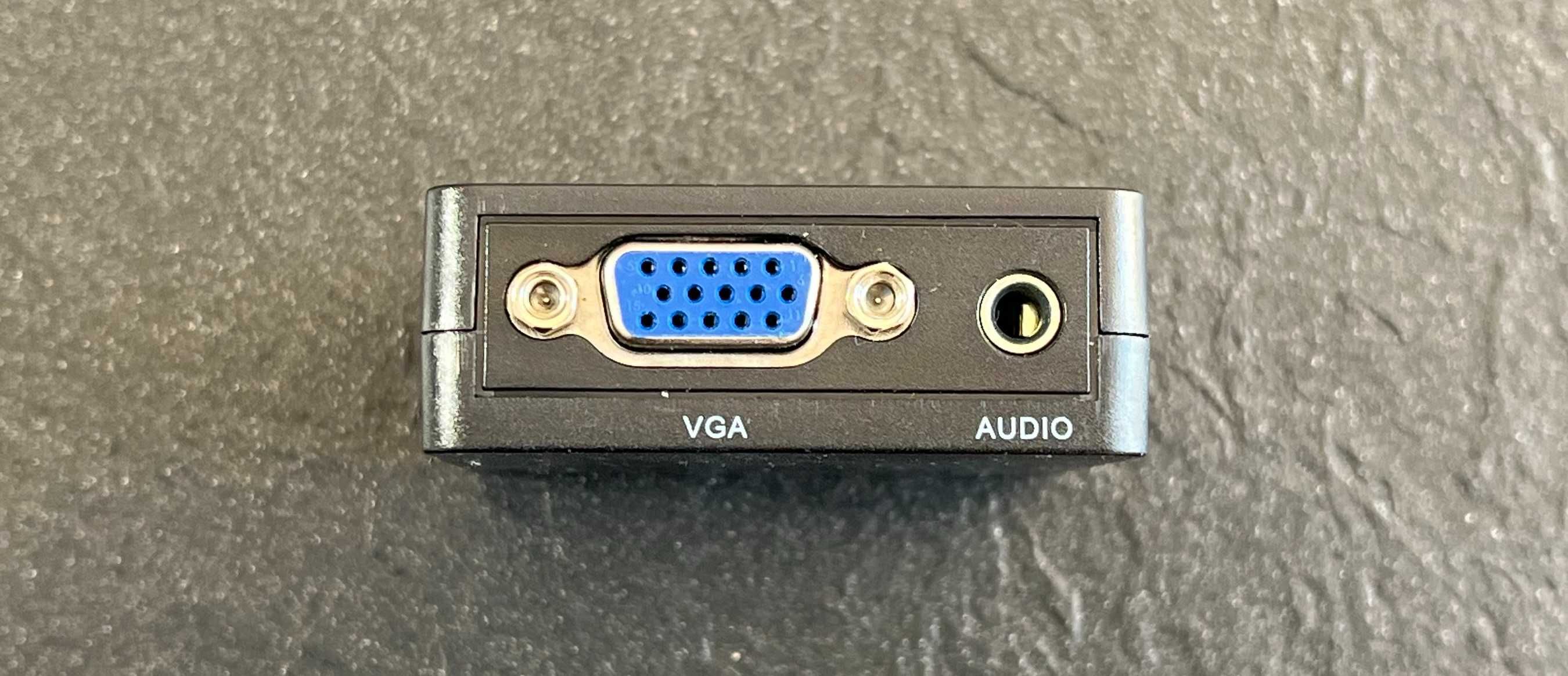 Adapter GANA VGA do HDMI konwerter D-SUB do HDMI 1080P