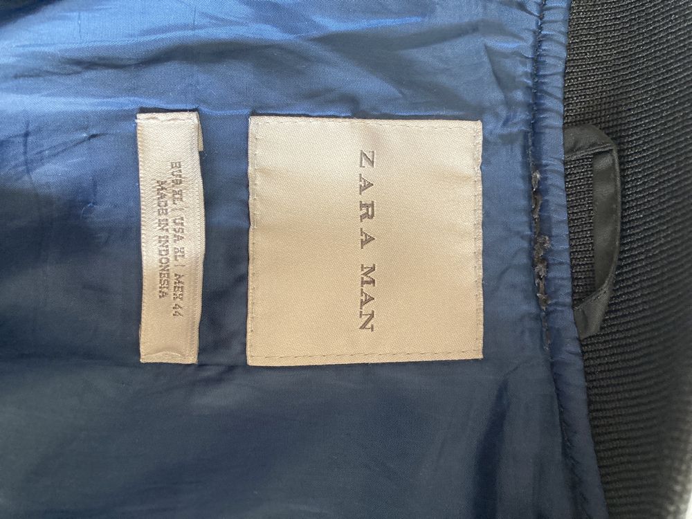 Semi novo Casaco azul zara man