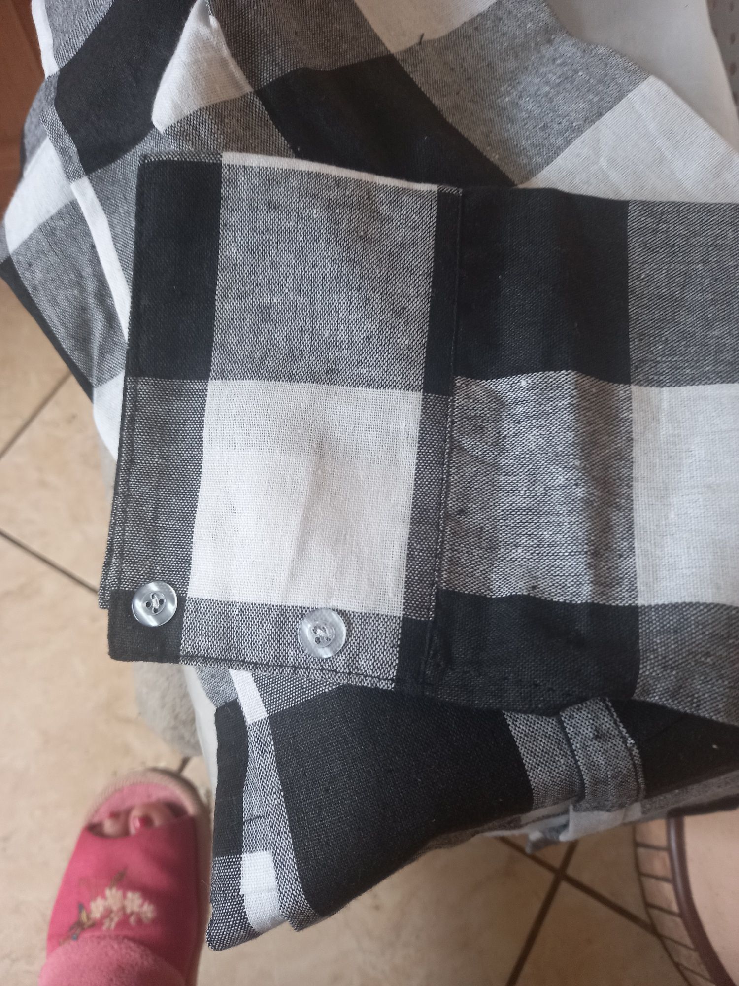 Bluza  damska w kratę , długi rękaw