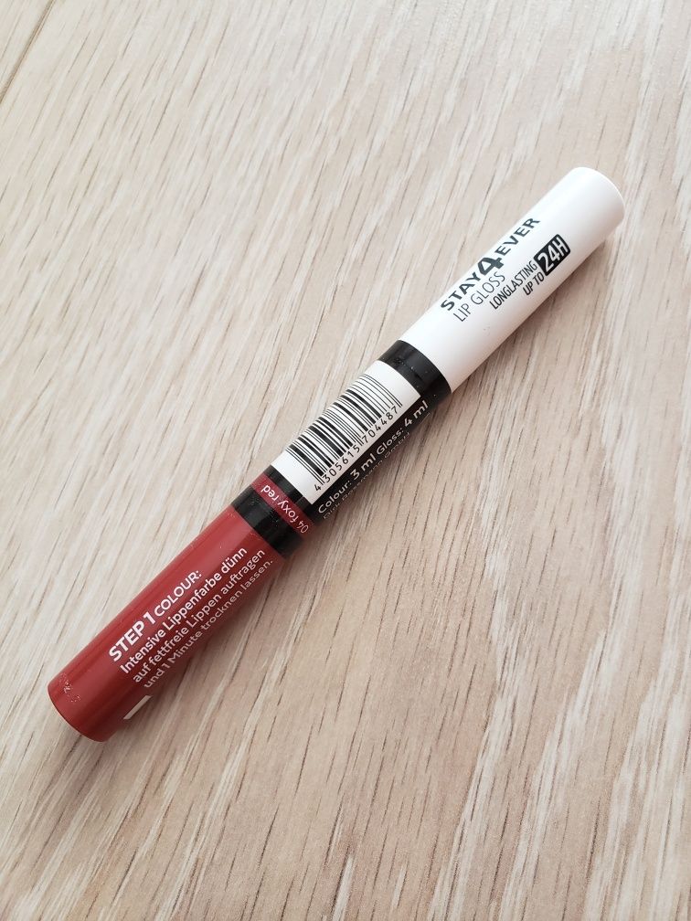 Błyszczyk szminka rival me stay4ever lip gloss długotrwały do 24 godz