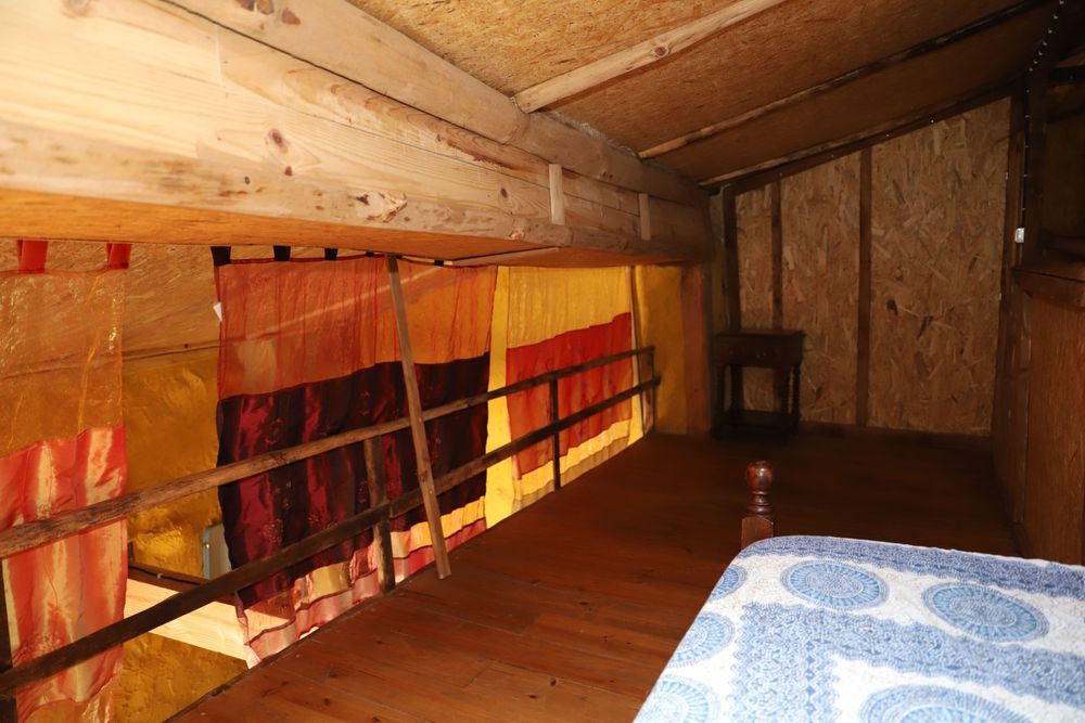 Casa reconstruida na serra da estrela