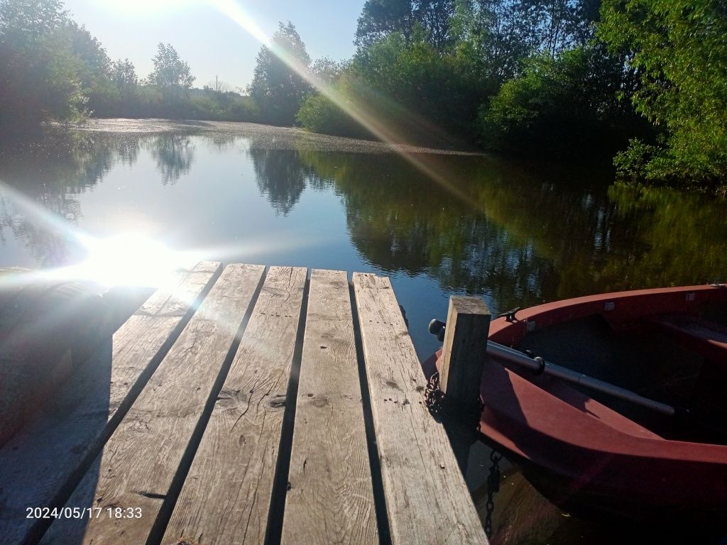 Dom nad stawem do wynajęcia 40 km od Białegostoku