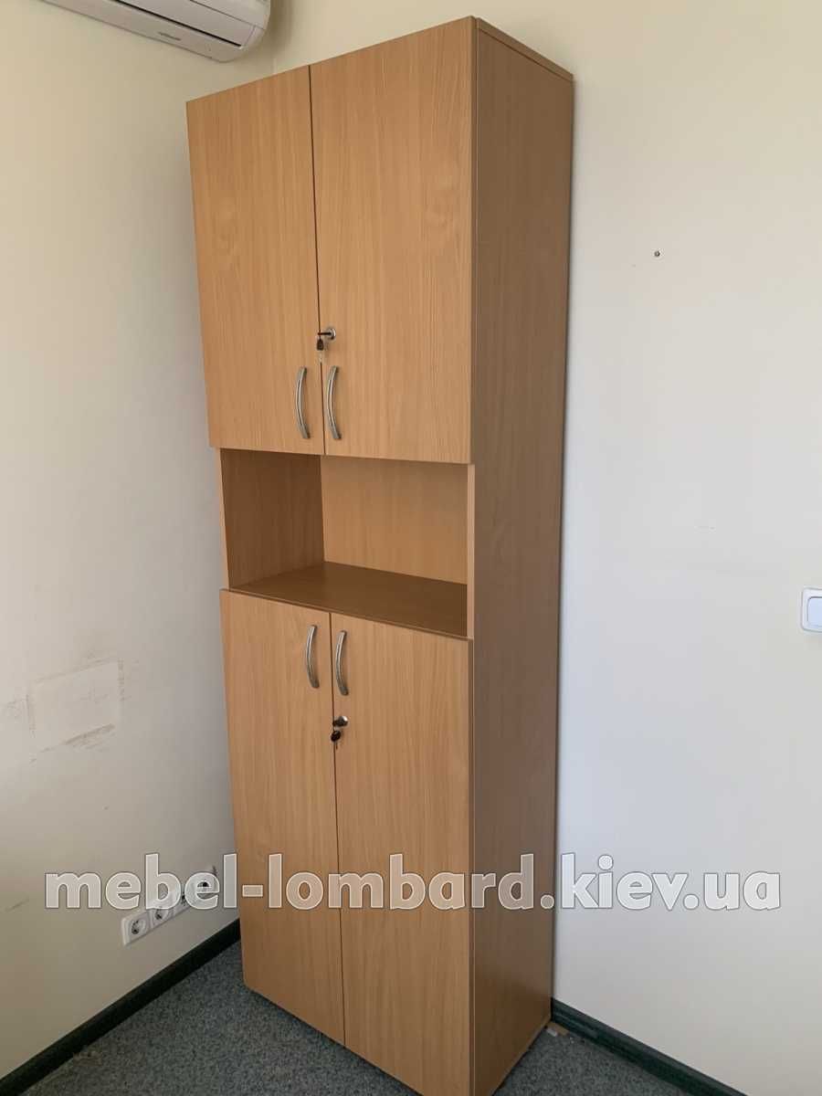 Набор офисной мебели (10 предметов) "Бук темный" бу