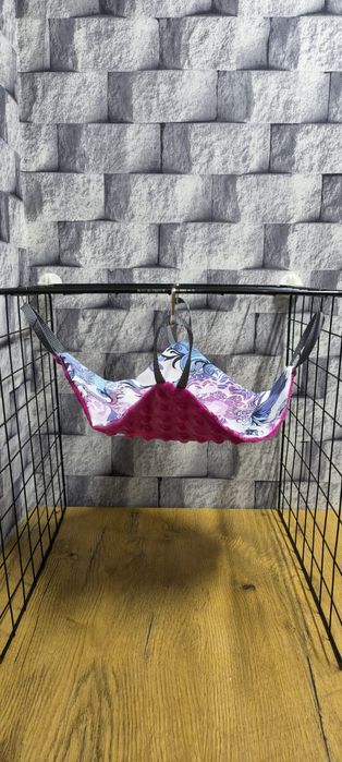 Legowisko Hamak pojedynczy dla świnki morskiej lub gryzoni.