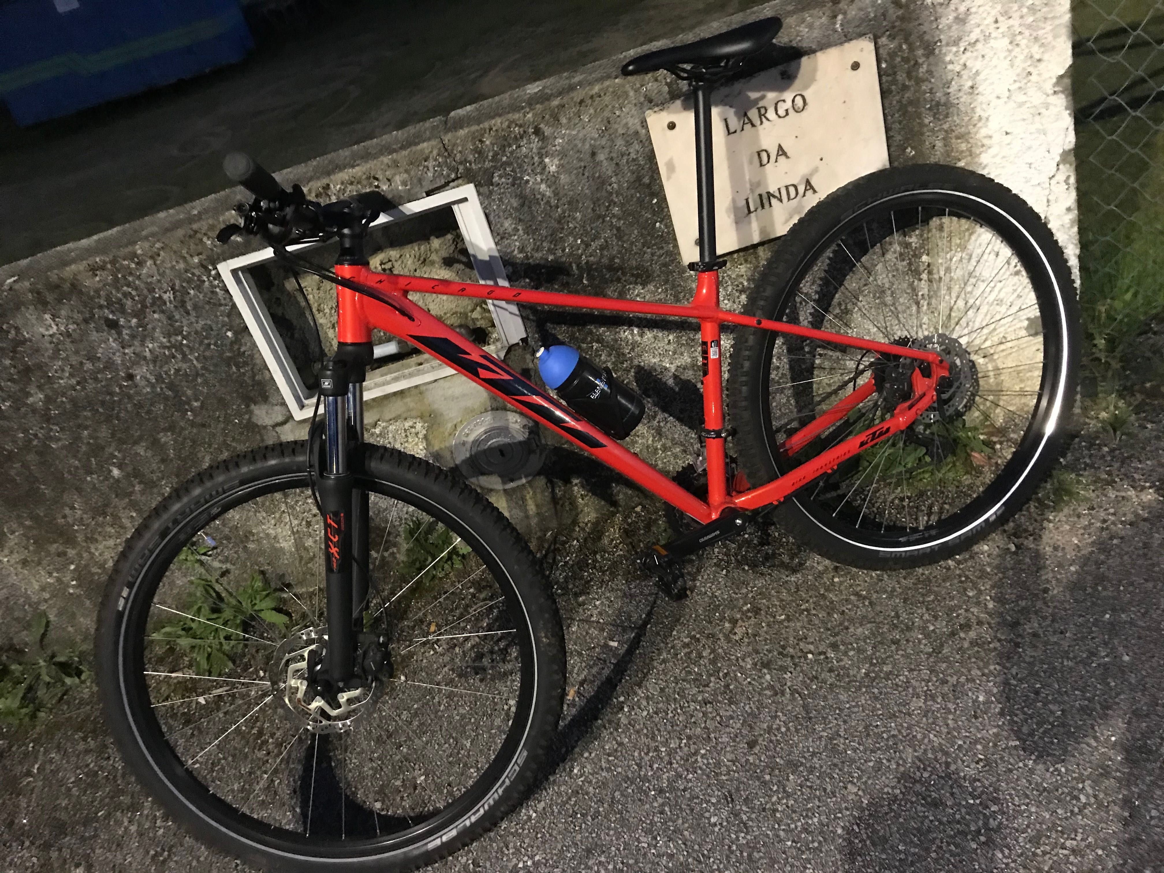 Bicicleta ktm de btt