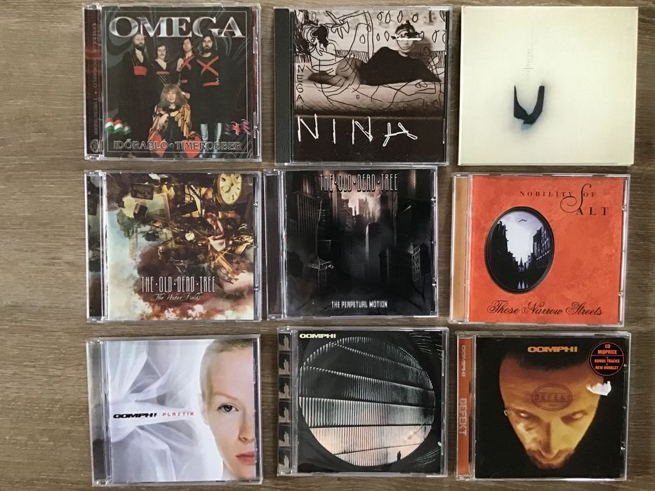 CDs vários letra M + N + O 1,5€