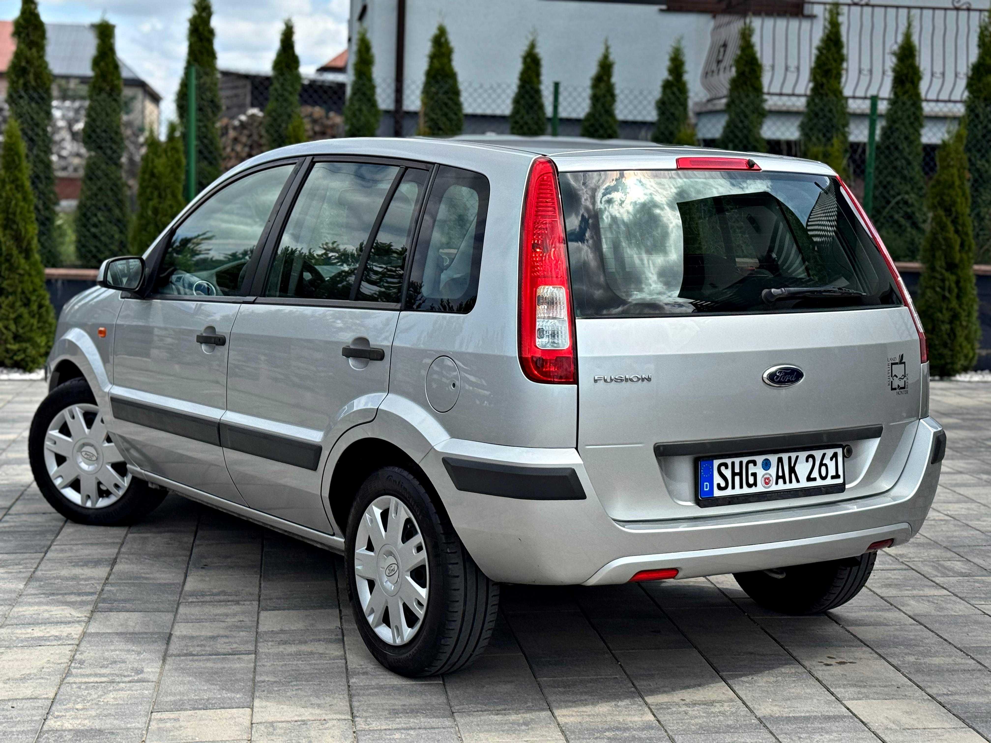 Ford Fusion 1.4 BENZYNA Klima Bezwypadek Doskonały Stan #Duży Prześwit