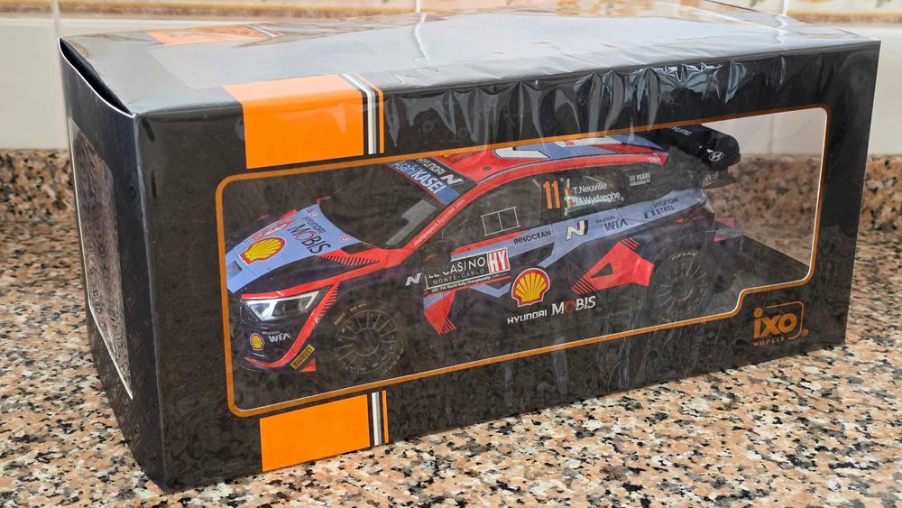 Ixo 1:18 Hyundai i20 N Rally1 Hybrid Neuville Rally Monte-Carlo 2023