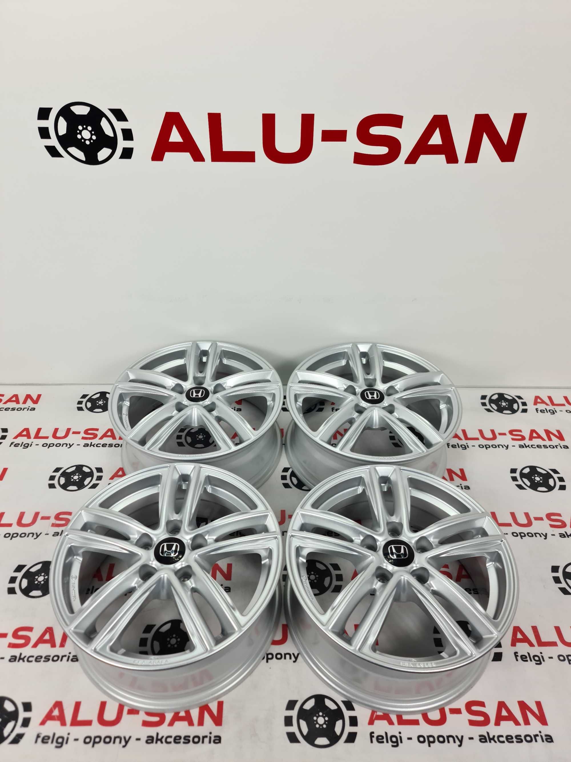 NOWE ALUFELGI HONDA 16" 5x114,3 Civic CR-V Integra Stream Srebrne