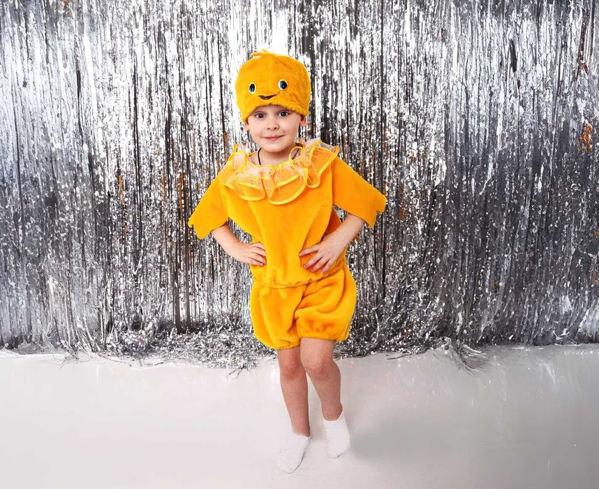 Новорічний дитячий костюм Курча 2-4 роки Новий  Циплятко Цыпленок