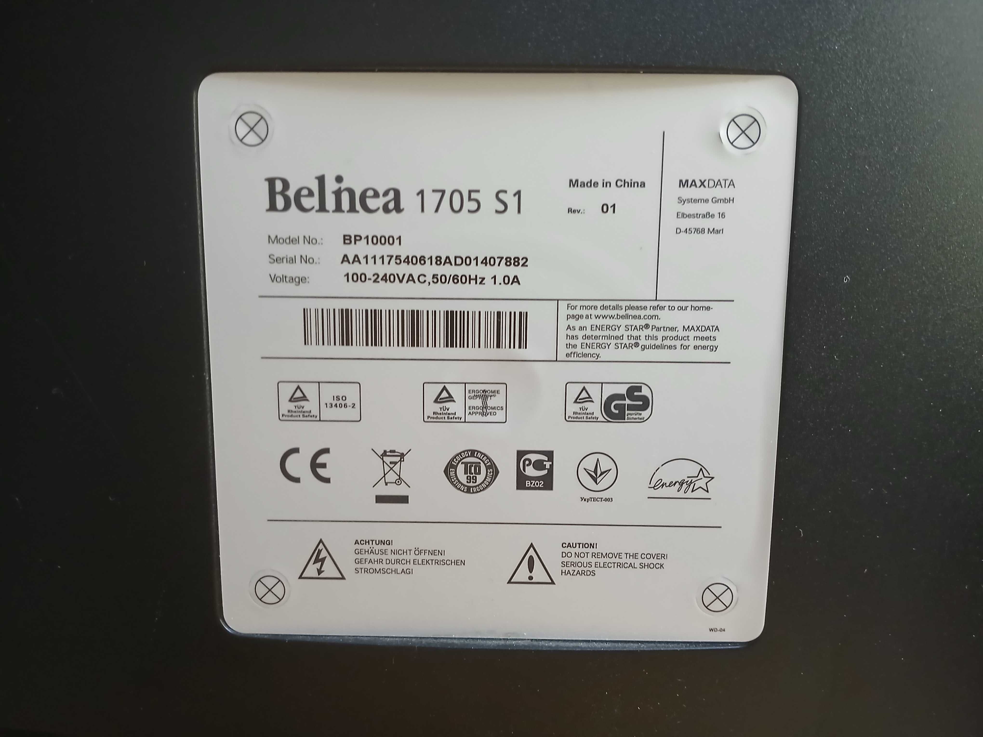 Monitor Belinea 5:4 VGA