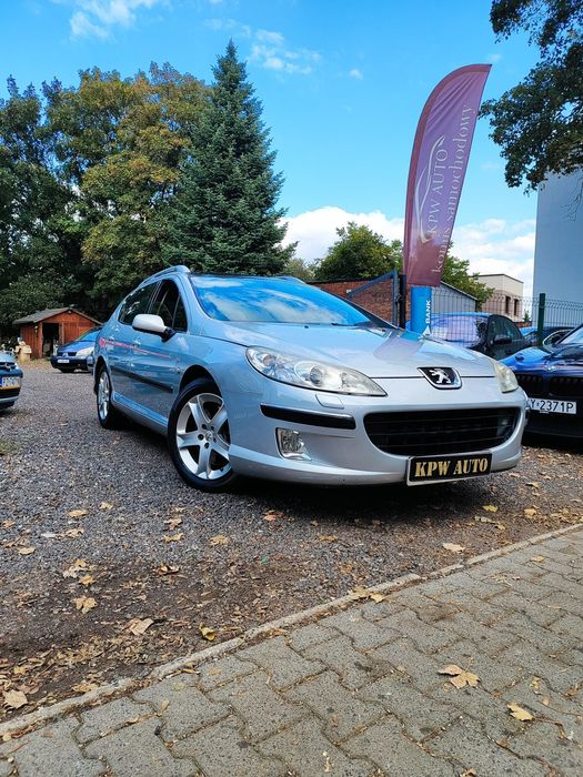 Peugeot 407 SW 2.0 LPG*Automat*Panorama*Xenon*Pół Skóra*Tempomat*Alu