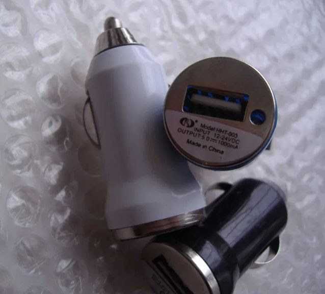 USB 1А зарядное устройство в прикуриватель, зарядка, адаптер