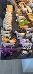 Coleção de animais schleich bonecos