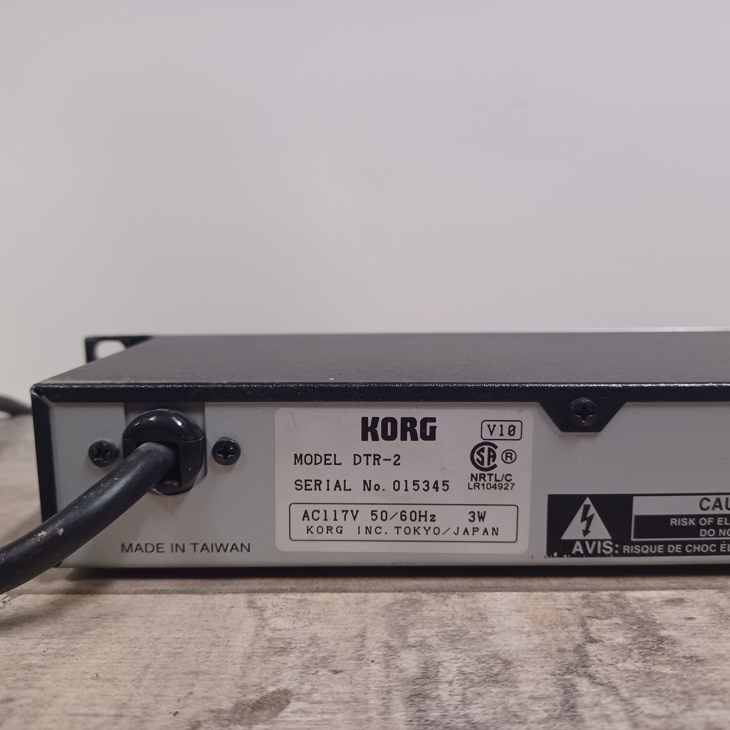 Korg Toneworks DTR-2 stroik tuner do racka