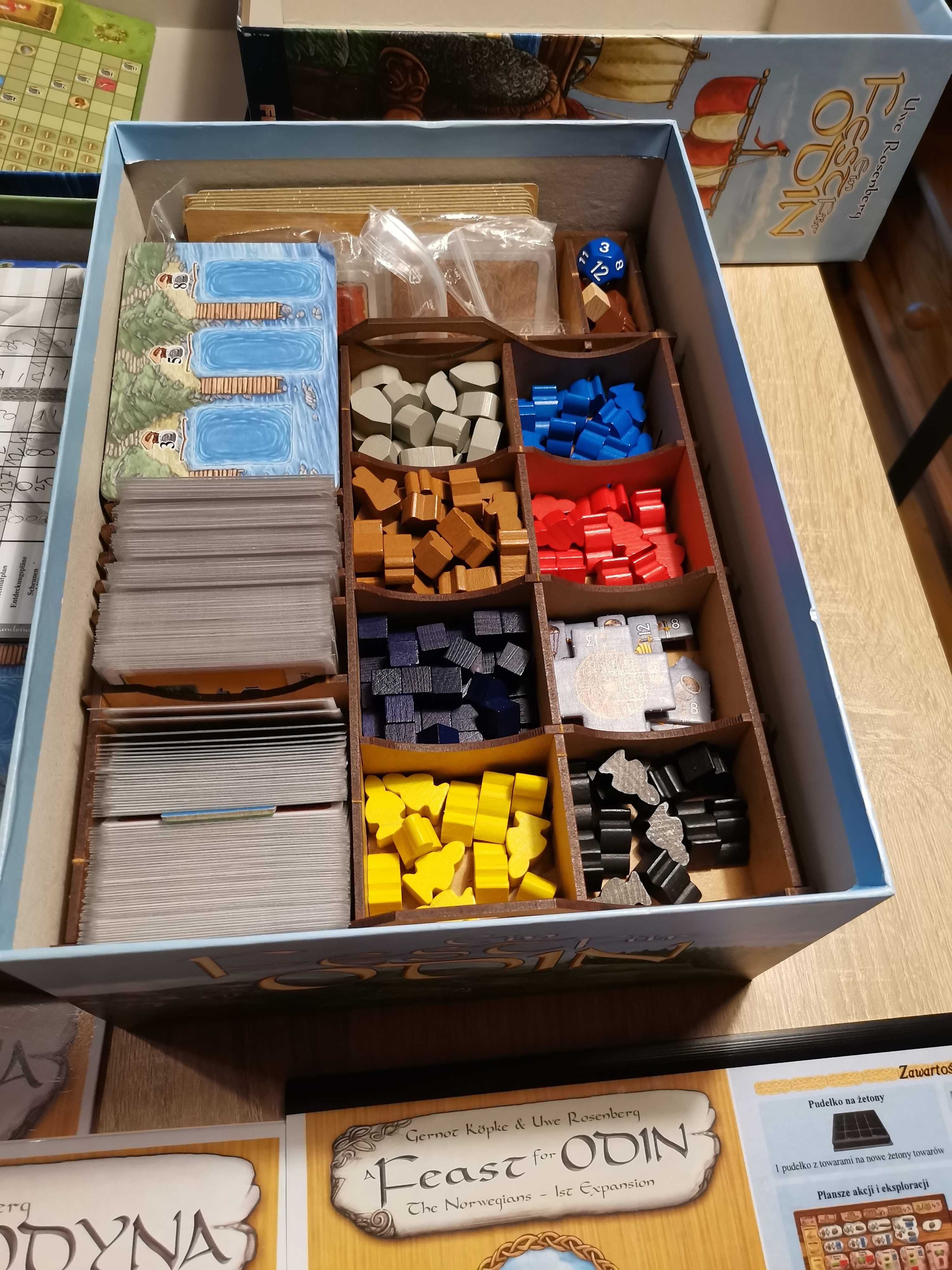 Feast for odin Uczta dla odyna + Noregowie gra planszowa