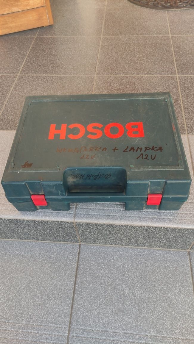 Bosch wiertarko - wkrętarka 12V GSR 12VE-2 + latarka 12V
