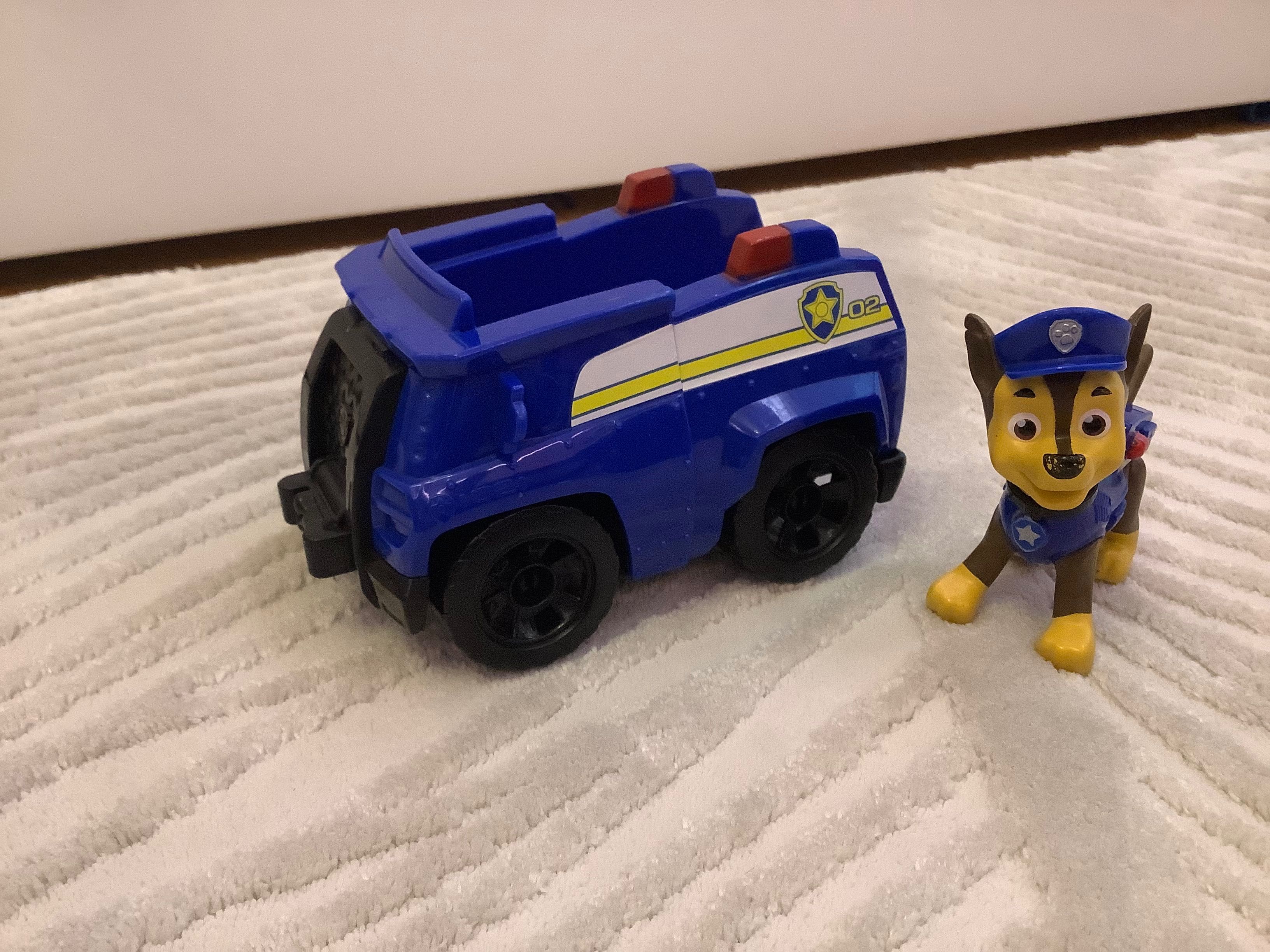Psi Patrol Chase - figurka i pojazd / policja / auto / autko