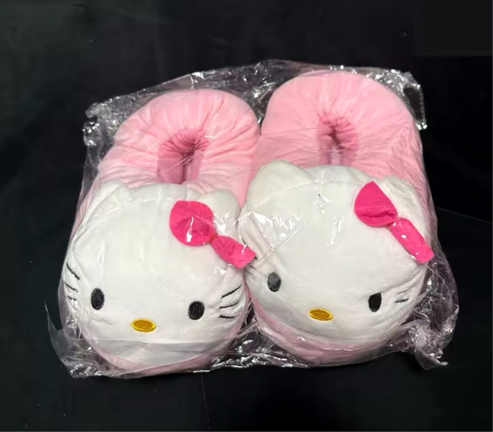 hello kitty тапочки хеллоу кітті хэллоу китти капці няшні домашні