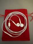 Praktycznie Nowe słuchawki Apple EarPods Lightning Biały (MMTN2ZMA)