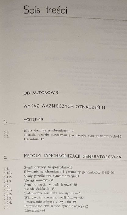 Generatory synchronizowane i ich zastosowania - Jeżewski Szkudliński