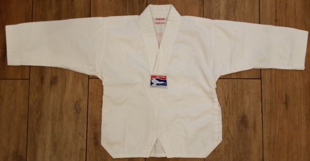 Karatega z ochraniaczami, kimono