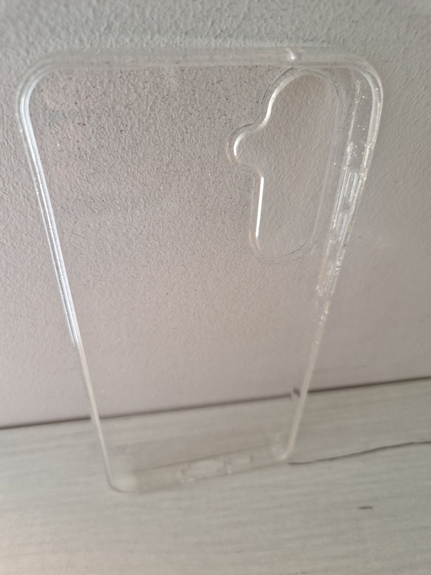 Crystal Glitter Case do Samsung Galaxy A55 5G Srebrny