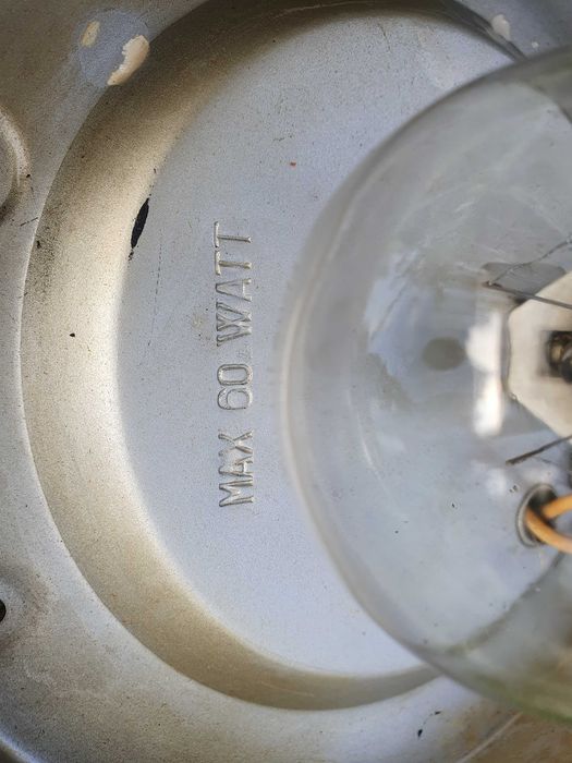 Lampa Extraordinary Cubistic Clear Glass Flush Mount Germany 1970s