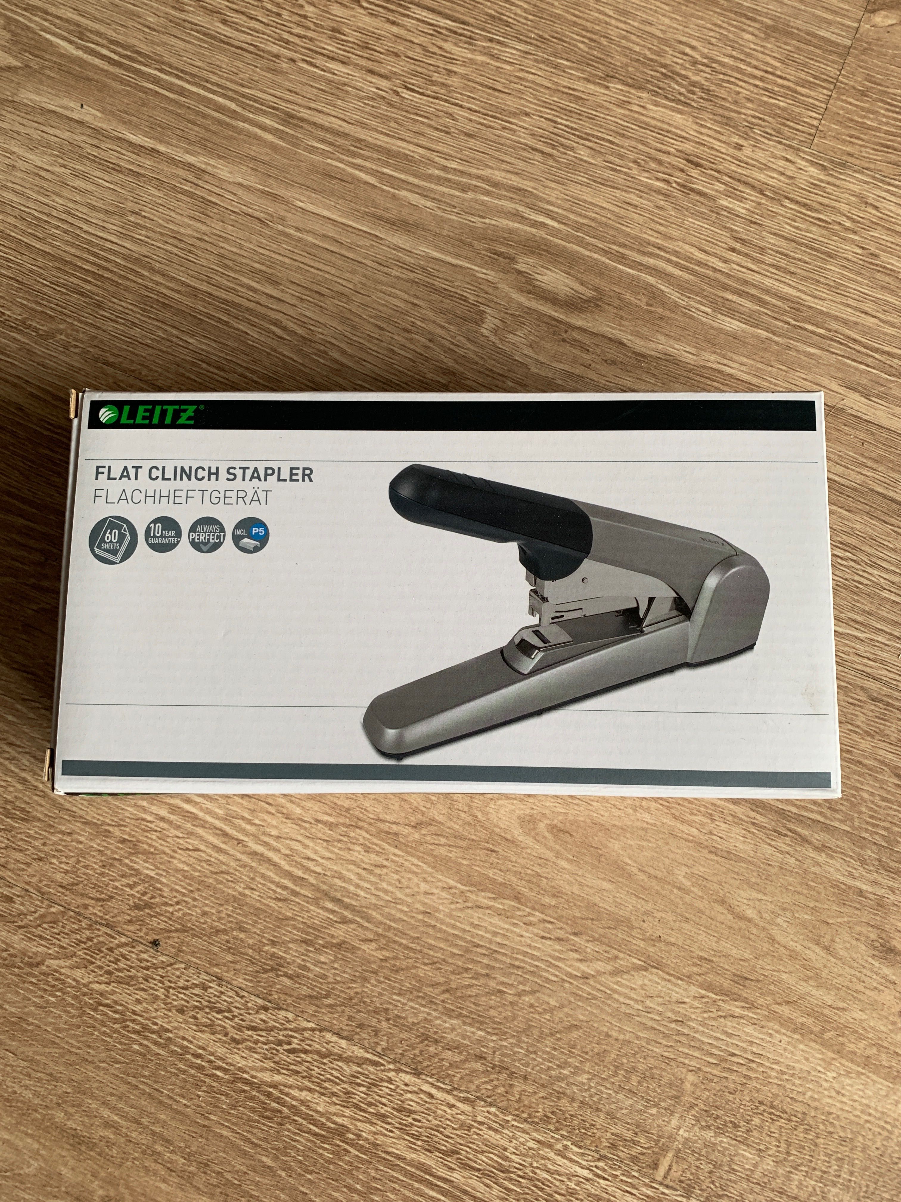 Zszywacz Leitz 5552 szary mocny