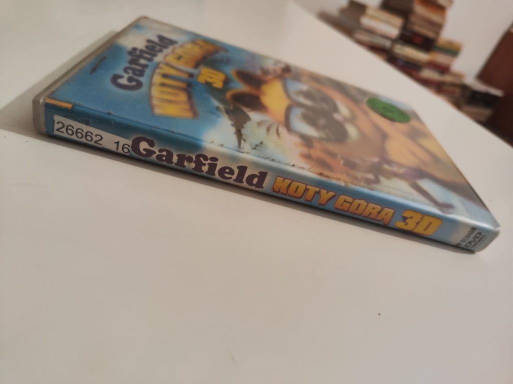 Garfield Koty górą 3D - płyta DVD bajka