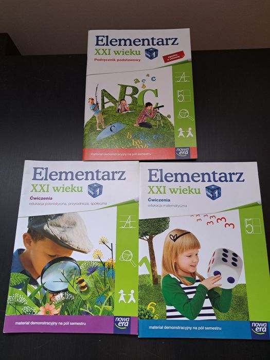 Elementarz XXI wieku kl.1 Nowa Era - podręcznik + ćwiczenia / nowe