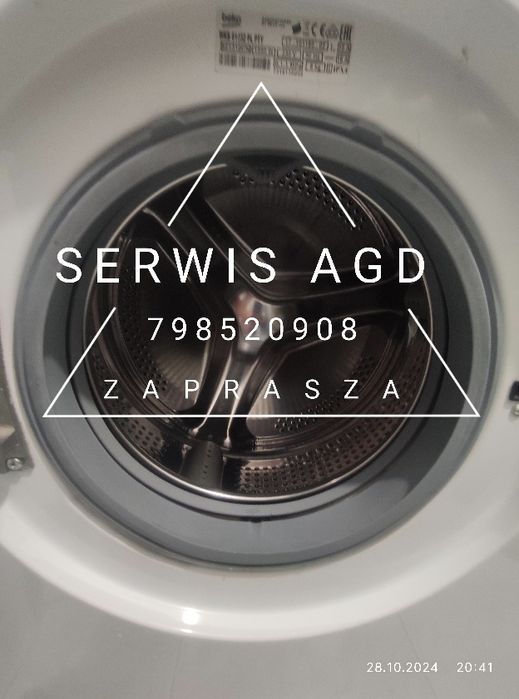 Serwis urządzeń AGD, zmywarka, pralka, suszarkai. Odbiór AGD i