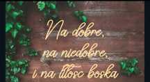 Ledon "Na dobre, na niedobre i na litość boską" na ślub wesele