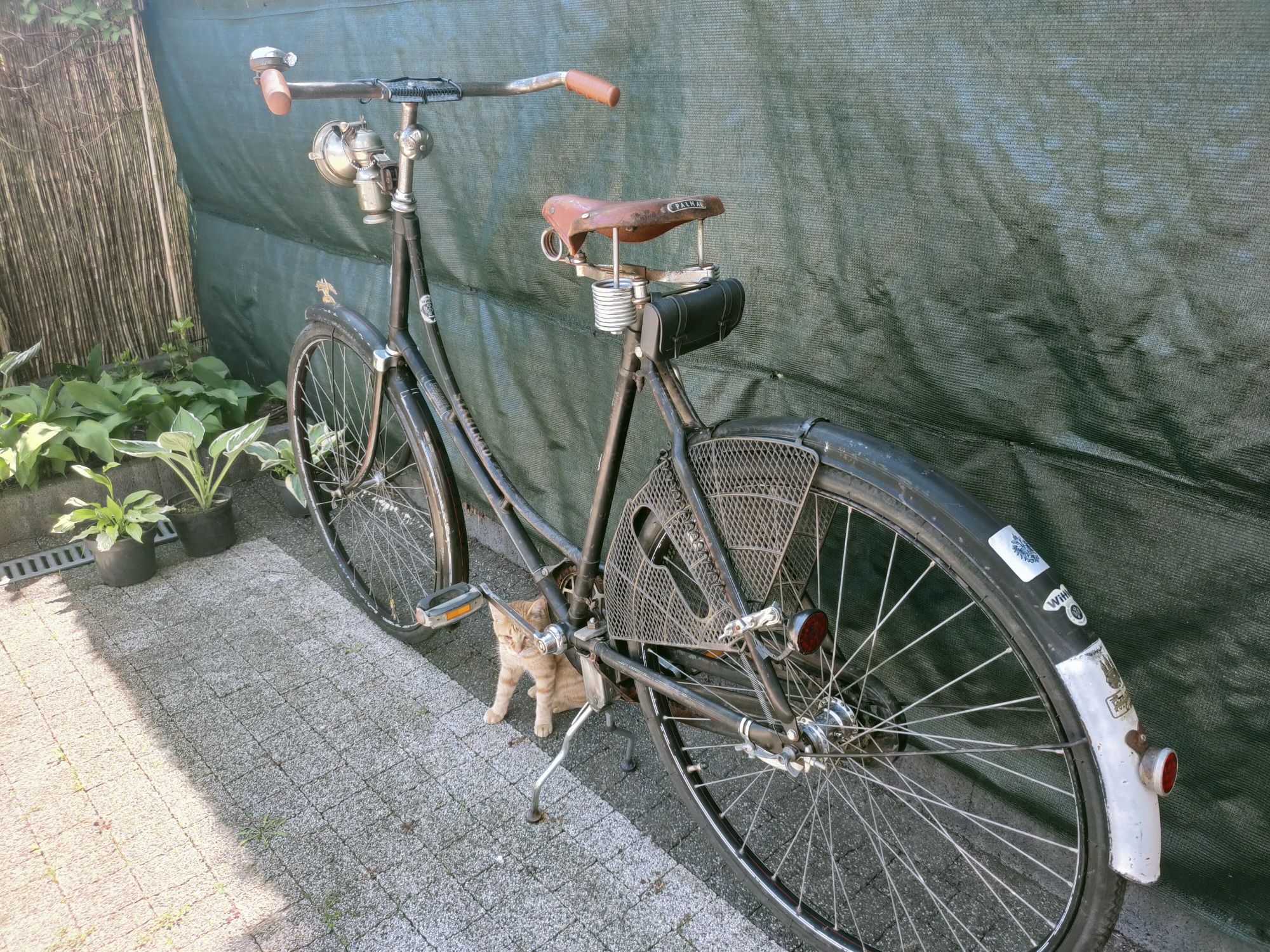 Rower zabytkowy piękny, koła 28