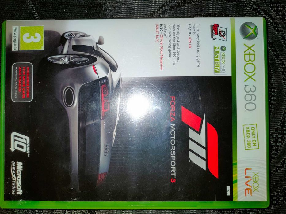 Forza Motorsport 3 - Xbox 360 - 2 CD - Kompletna