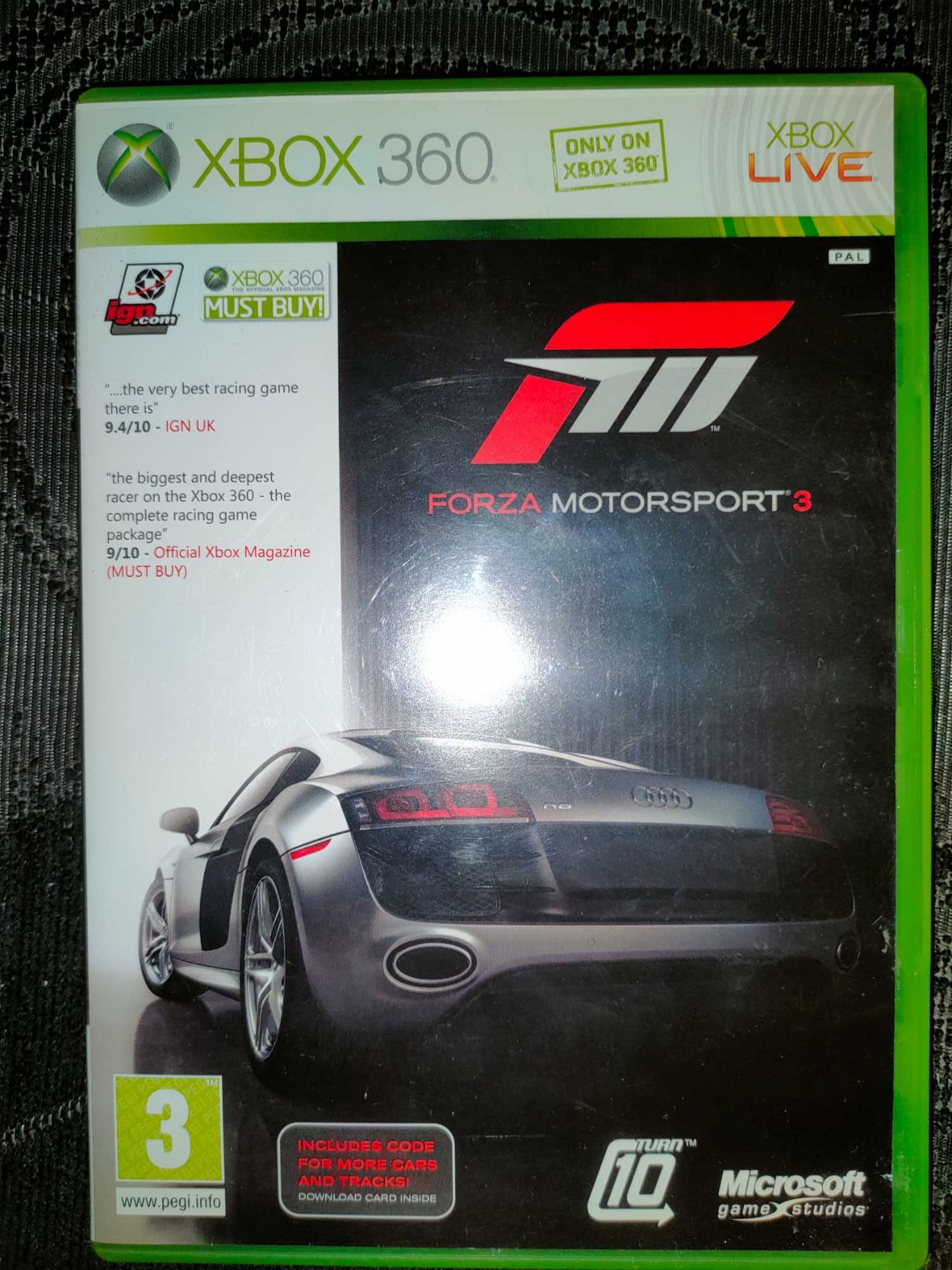 Forza Motorsport 3 - Xbox 360 - 2 CD - Kompletna