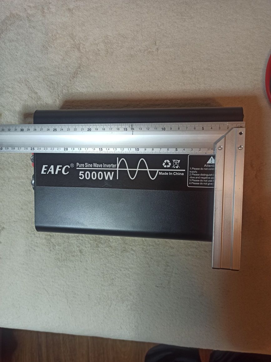 Инвертор 5 000w с чистым синусом 12v/220v