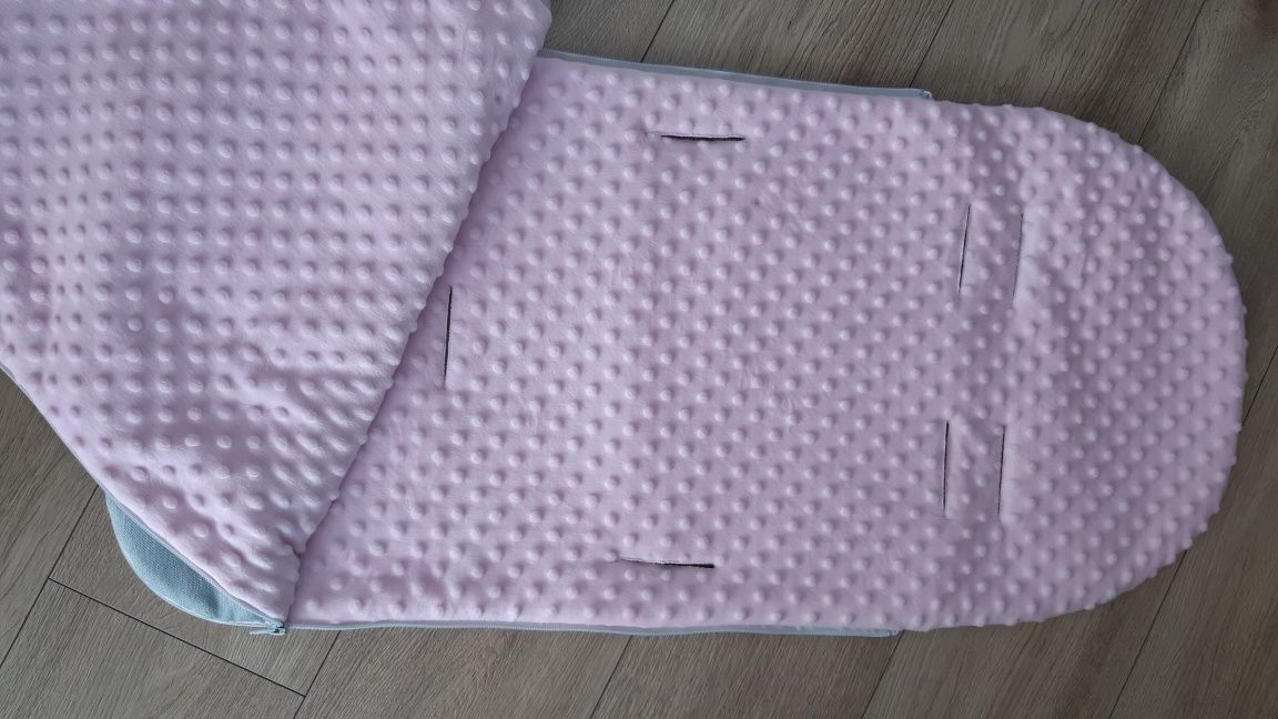 Śpiworek do wózka sanek babymom minky