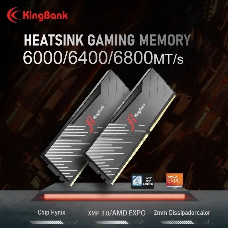 Оперативна пам'ять DDR5 Kingbank 32gb/DDR4 (2*4Gb)Patriot/8+8гб/16гб