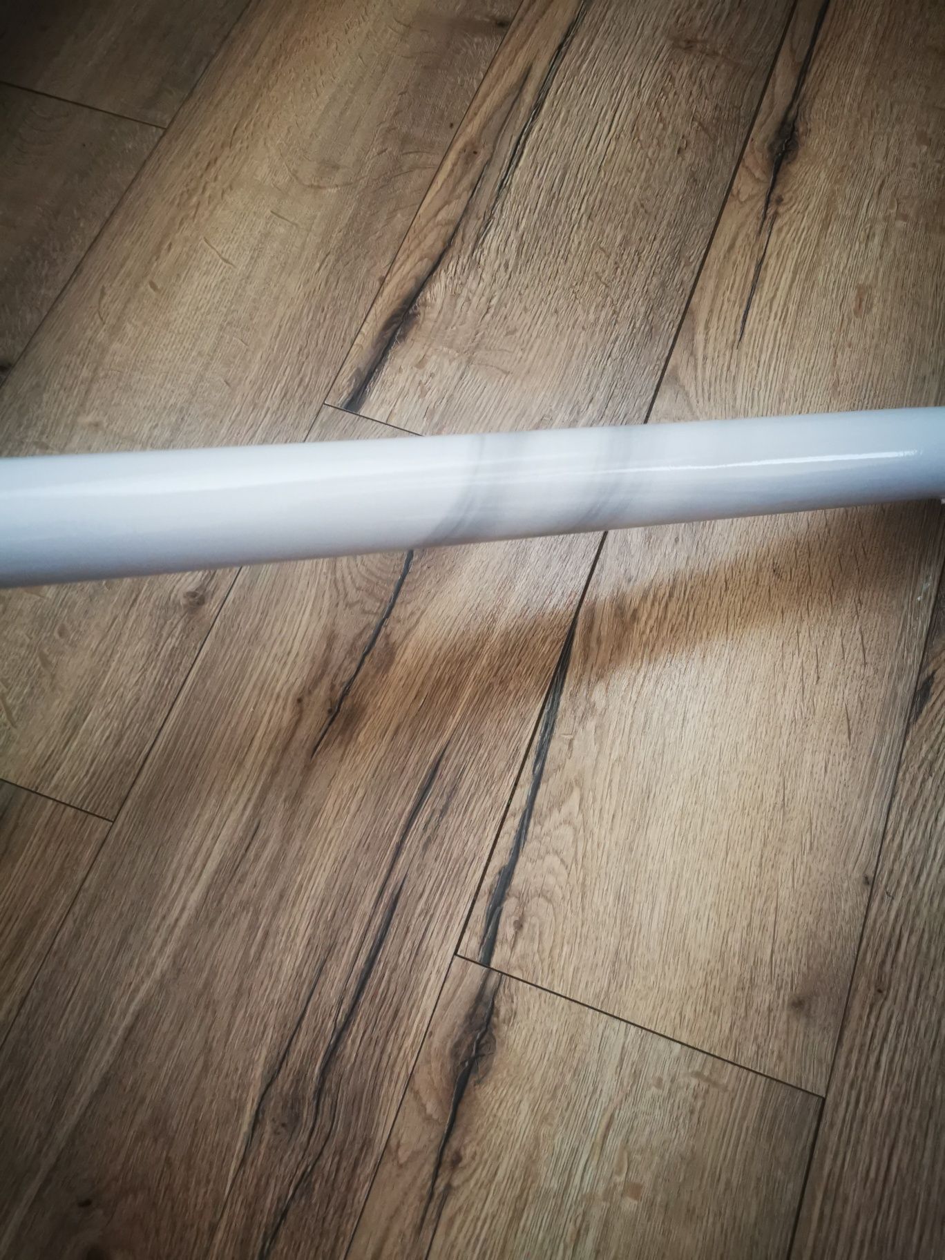 Okleina meblowa samoprzelepna marmur polysk jazz biały szerokość 80cm