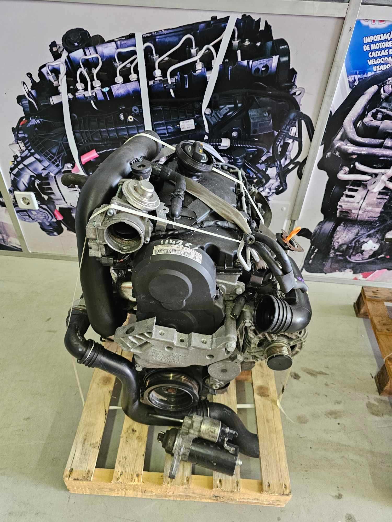Motor Volkswagen Golf 1.9 tdi 2008, ref BXE