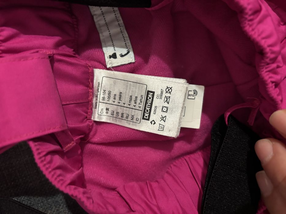 spodnie narciarskie dla dziewcząt