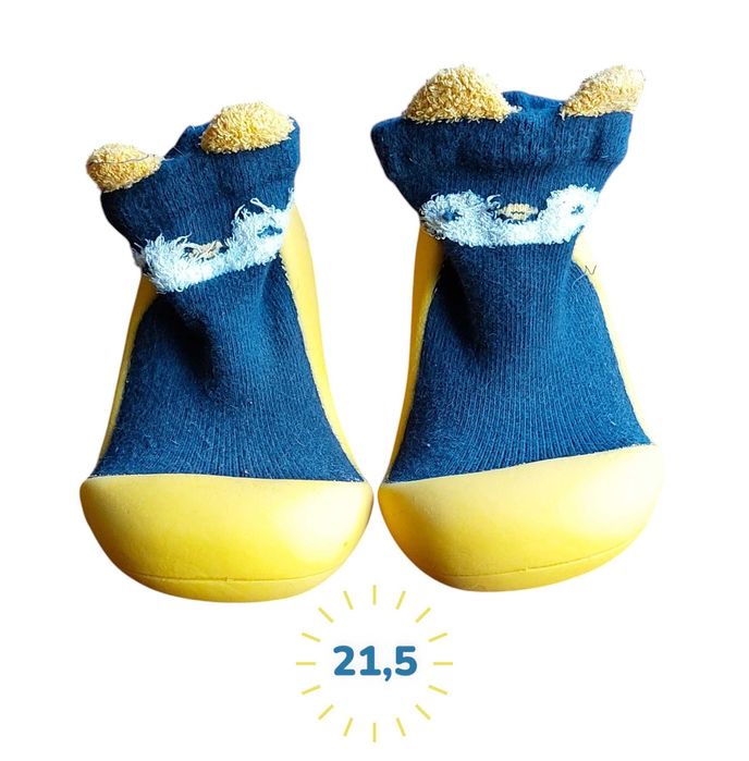 Meias-Pantufas Azuis 21,5