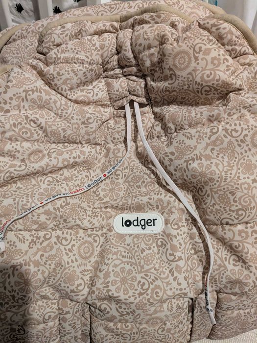 Wodoodporny śpiworek do wózka Lodger Bunker Taslon Birch