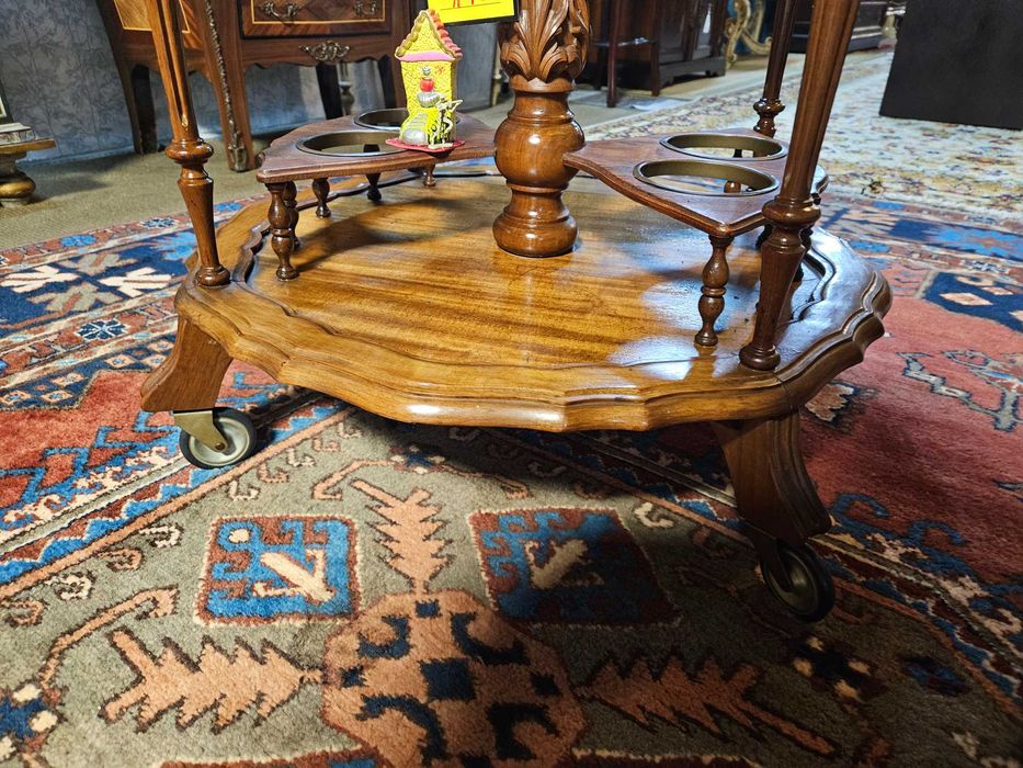 Carrinho de chá/bar em madeira - Muito bom estado ge