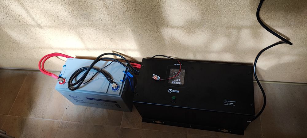 Комплект резервного живлення. Безперебійне + акамулятор