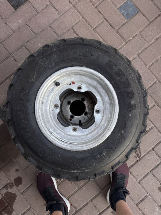 Резина з дисками на квадроцикл Yamaha Raptor (22х11/9 і 21х7/10)