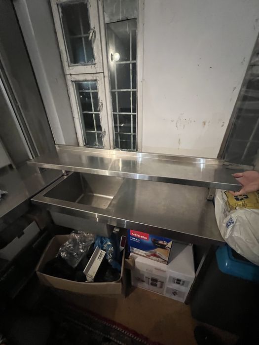 Продам поличку з нержавійки