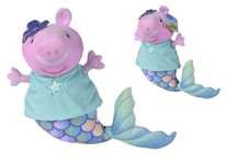 Świnka Peppa Maskotka pluszowa Peppa Syrena 30 cm pudełko,