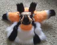 Dino maska furry